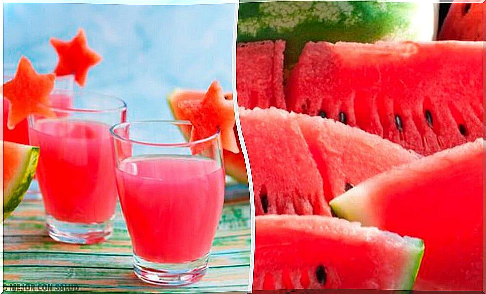 watermelon against fluid retention