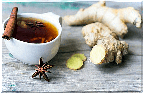 ginger tea for cough