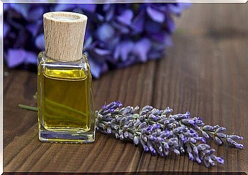 lavender on the pillow to sleep better