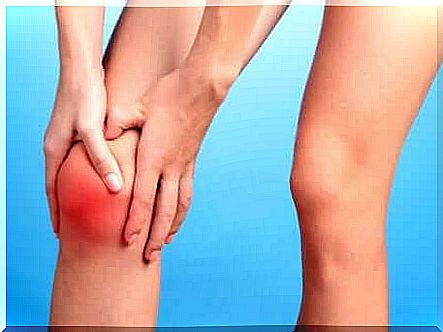 Knee pain.