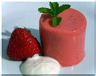 A gelatin mousse.