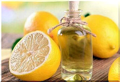 Lemon oil to prepare a furniture cleaner